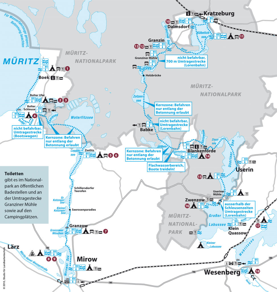 Cool Müritz Nationalpark Karte Pdf